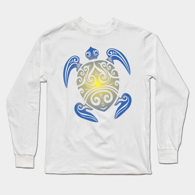 Sea Turtle Long Sleeve T-Shirt by Bethany-Bailey